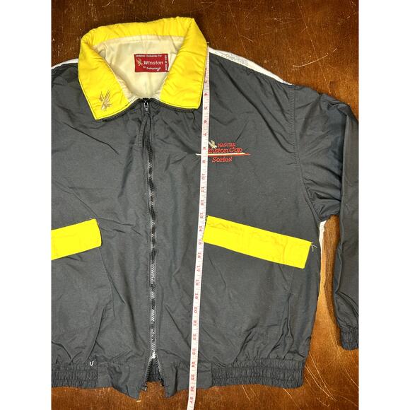 VTG 1990s NASCAR Winston Racing Lightwear Windbreaker Jacket - Picture 6 of 15